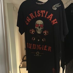 A large sized Christian Audigier shirt